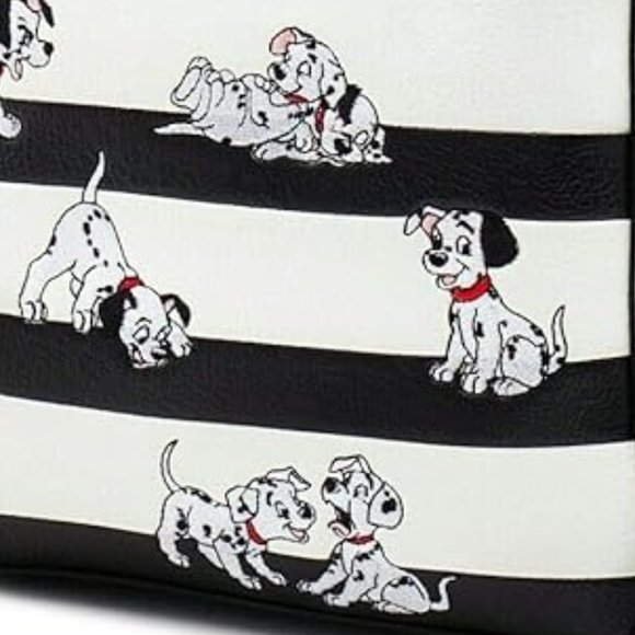 101 Dalmatians Disney Loungefly Backpack in Factory Bubble Wrap - Picture 5 of 8